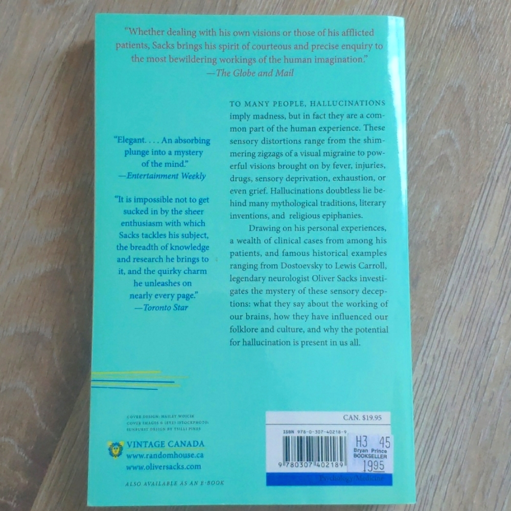 Hallucinations Book - Picture 2 of 3